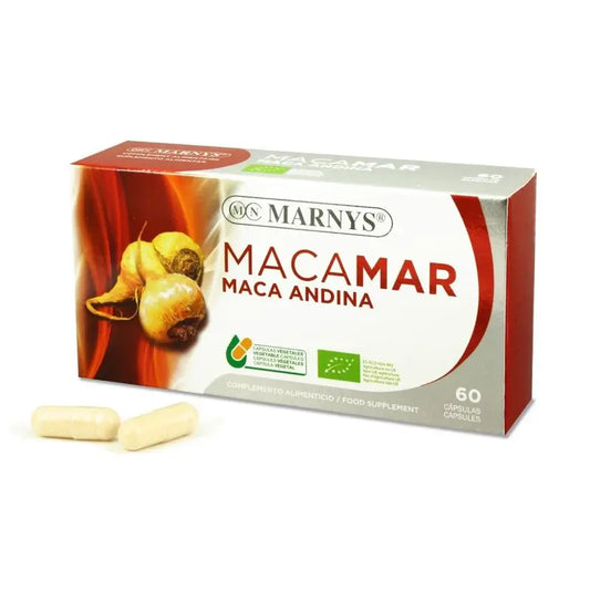 Marnys Macamar Maca Andina , 60 cápsulas   