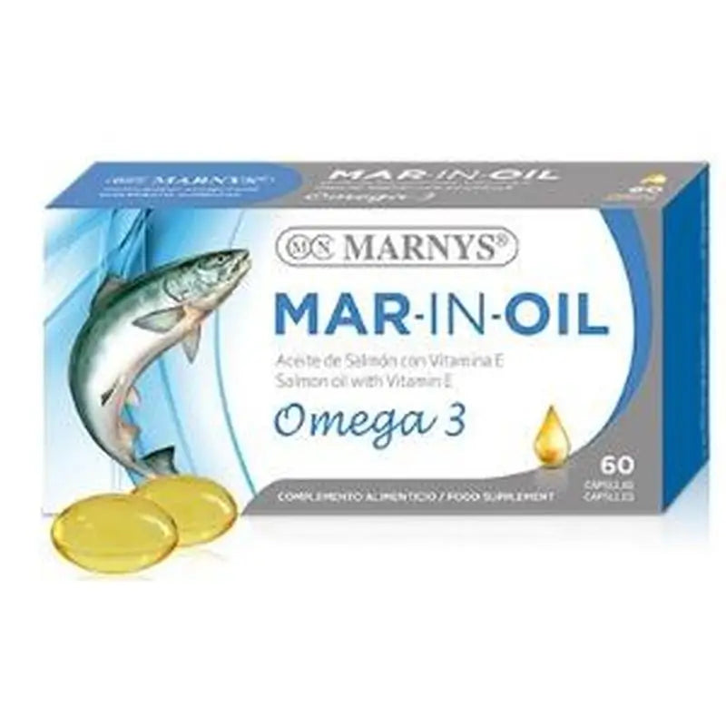 Marnys Mar In Oil (Aceite De Salmon 500Mg) 60Perlas