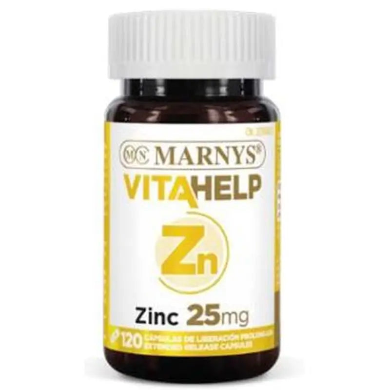 Marnys Vitahelp Zinc 25Mg. 120Perlas