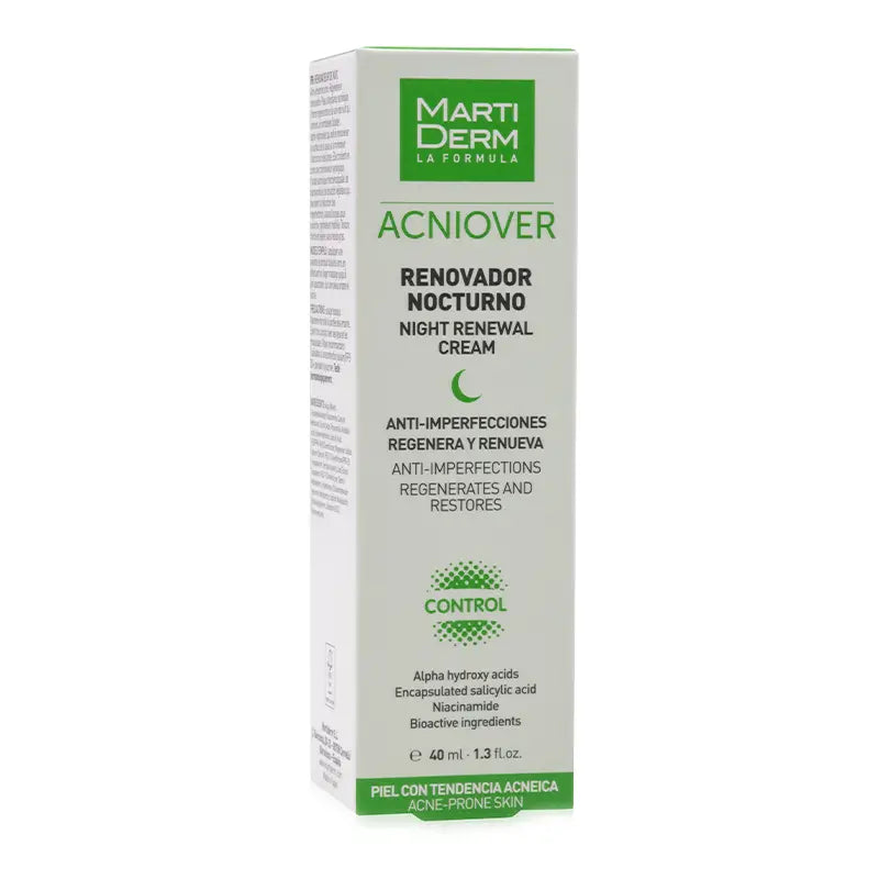 Martiderm Acniover Renovador Nocturno Anti-Imperfecciones 40 ml