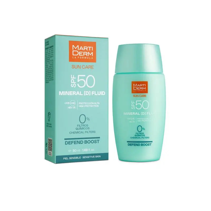 Martiderm Sun Care SPF50 Mineral [D] Fluid, 50 ml