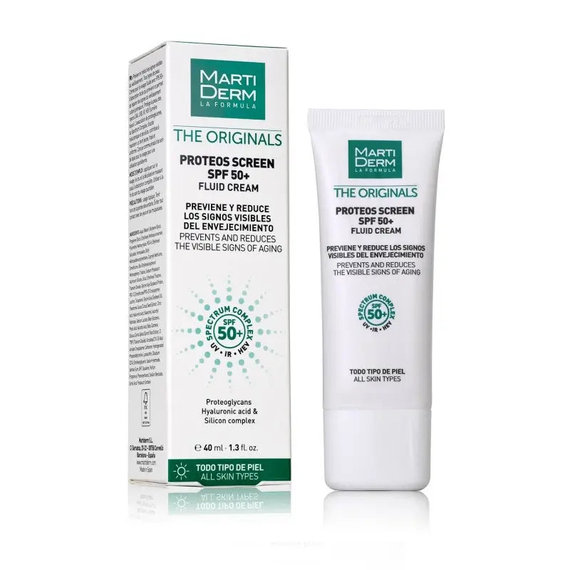 Martiderm Proteos Screen SPF50+ Crema Fluida 40 ml