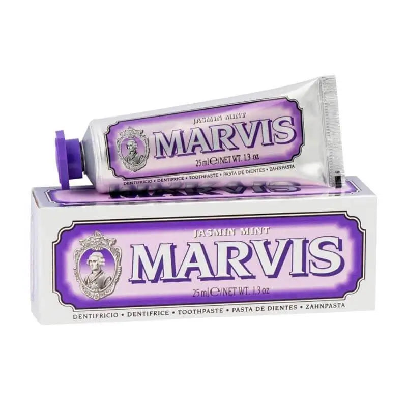 Marvis Pasta de Dientes Jazmin Mint 25 ml, Tamaño Viaje