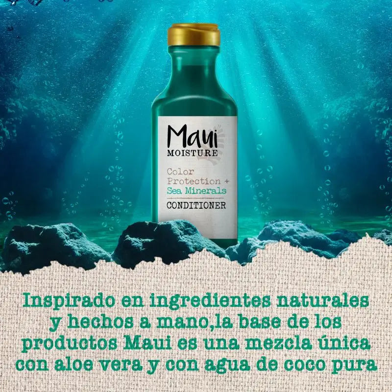 Maui Acondicionador Protección Del Col Y Minerales Marinos, 385 ml