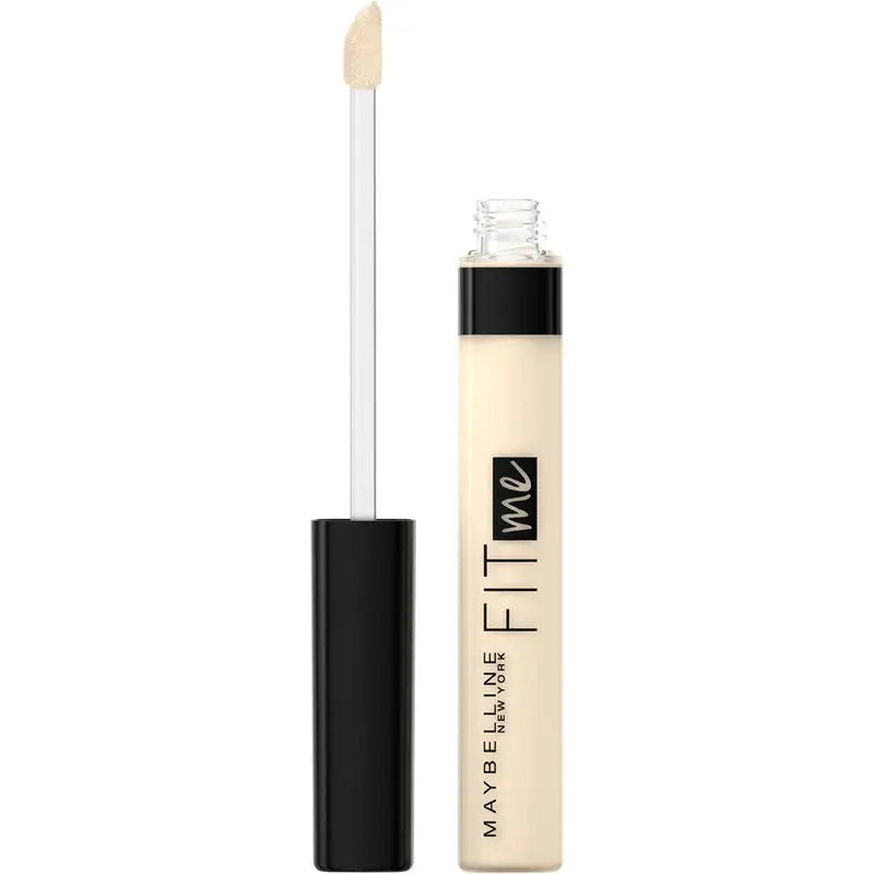 Maybelline New York Corrector de Ojeras e Imperfecciones Fit Me tono 05 Ivory Acabado Natural Pieles Muy Claras, 6,8ML