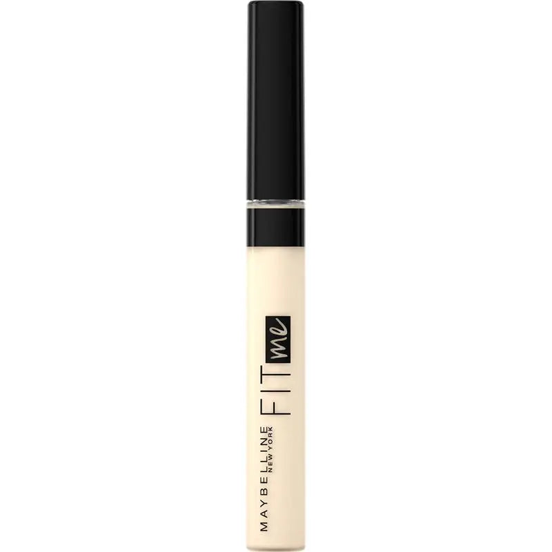 Maybelline New York Corrector de Ojeras e Imperfecciones Fit Me tono 05 Ivory Acabado Natural Pieles Muy Claras, 6,8ML