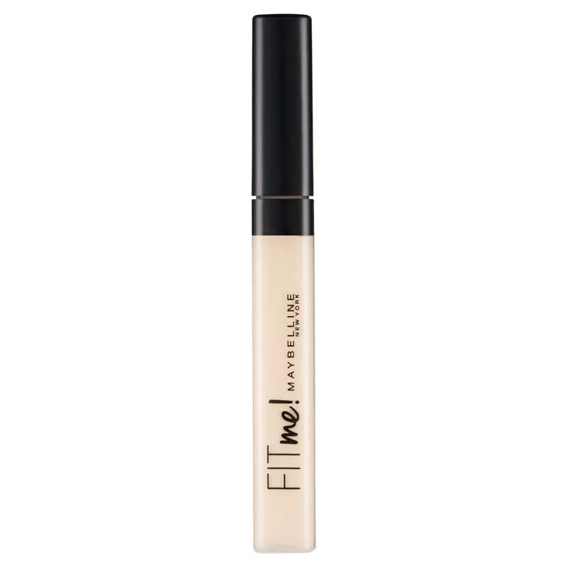 Maybelline New York Corrector de Ojeras e Imperfecciones Fit Me tono 05 Ivory Acabado Natural Pieles Muy Claras, 6,8ML