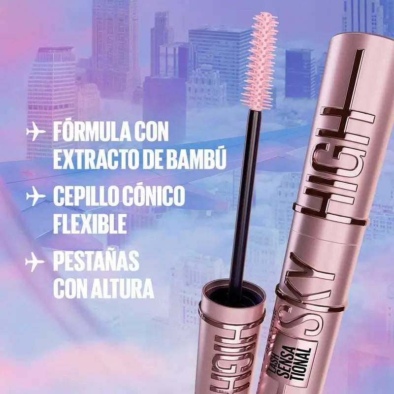 Maybelline New York Lash Sensational Sky High Waterproof: Máscara de pestañas, longitud y volumen