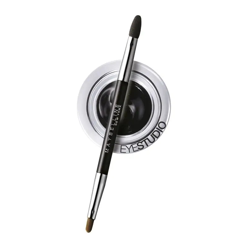 Maybelline New York Lasting Drama Gel 24h Perfilador de ojos, tono 33 black negro