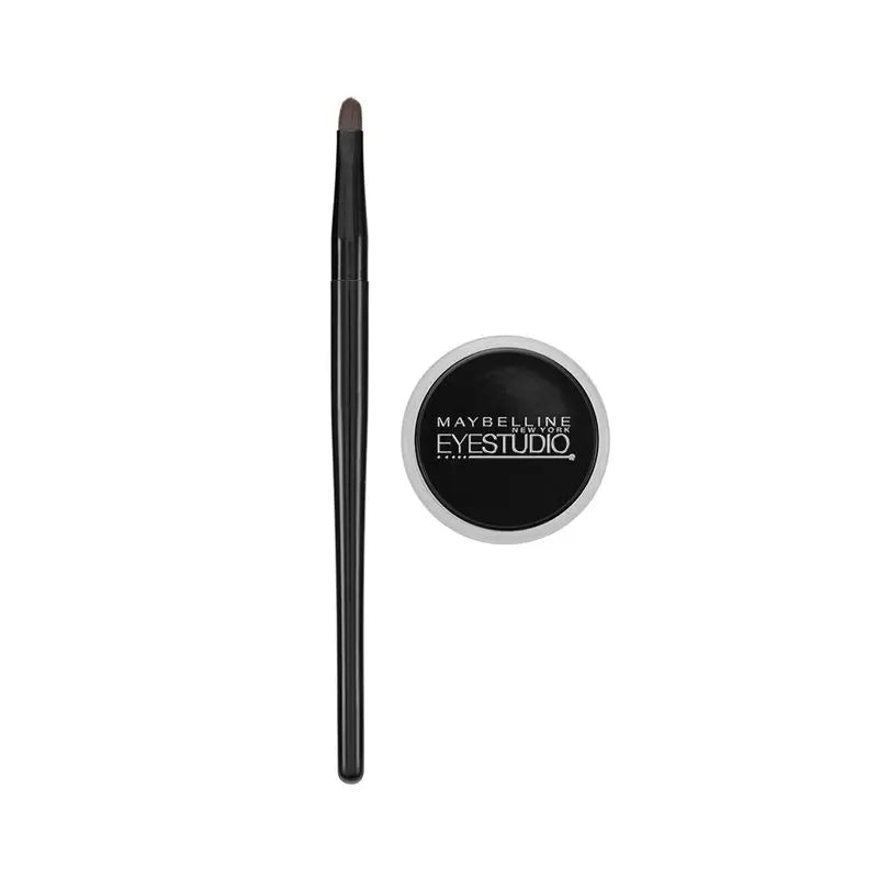 Maybelline New York Lasting Drama Gel 24h Perfilador de ojos, tono 33 black negro