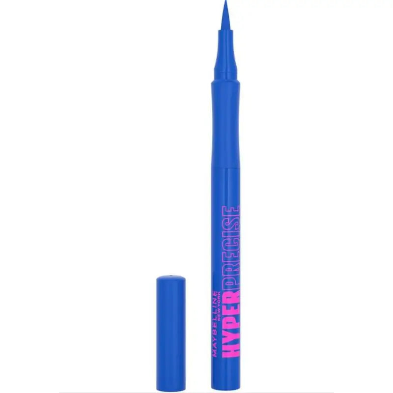 Maybelline New York Hyper Precise Eyeliner Preciso Larga Duración Waterproof, Tono Parrot Blue