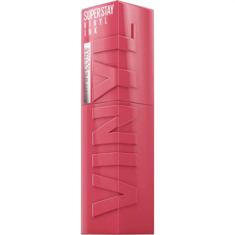 Maybelline New York Superstay Vinyl Ink Pintalabios efecto vinilo de larga duración hasta 16H, Tono 145 ROGUE