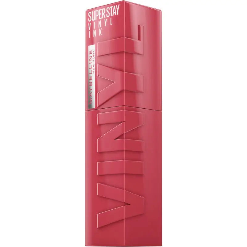 Maybelline New York Superstay Vinyl Ink Pintalabios efecto vinilo de larga duración hasta 16H, Tono 160 SULTRY