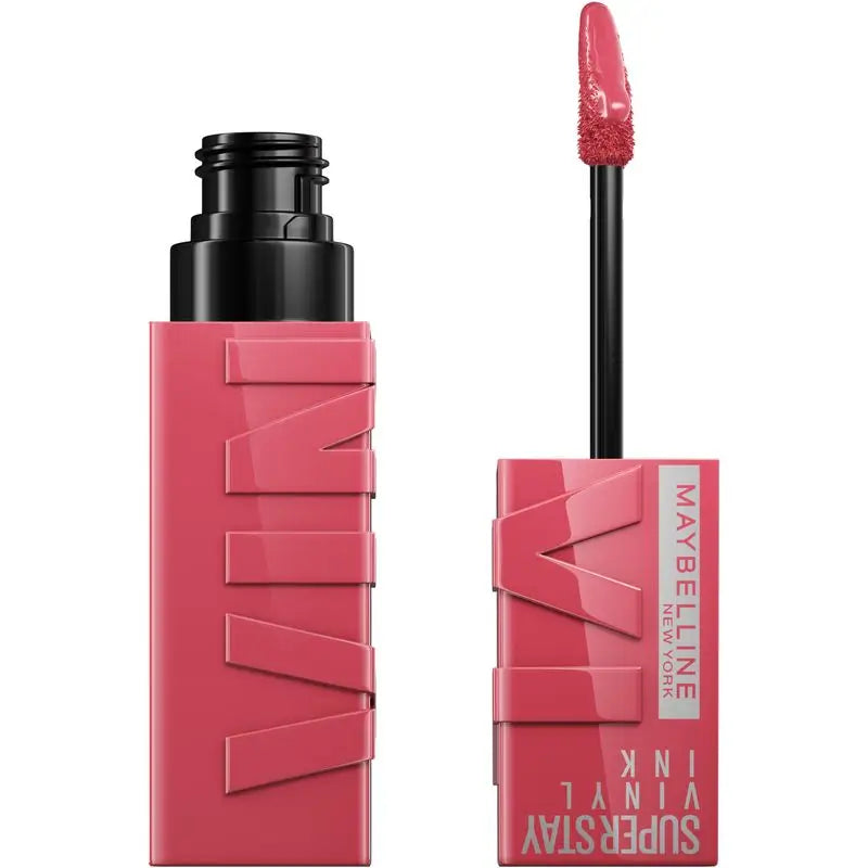 Maybelline New York Superstay Vinyl Ink Pintalabios efecto vinilo de larga duración hasta 16H, Tono 160 SULTRY