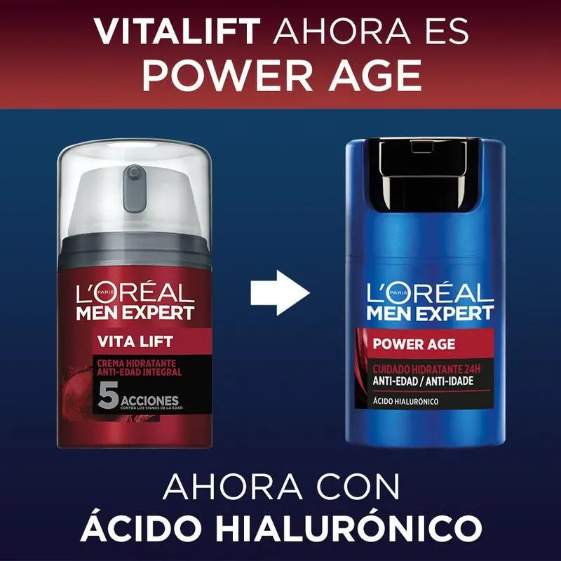 L'Oréal Men Expert VitaLift Crema Hidratante Antiedad 50 ml