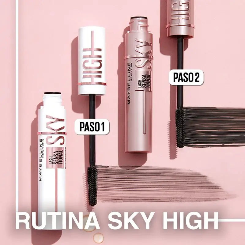 Maybelline New York Lash Sensational Sky High Primer: Negro, ceramida y Pro-Vitamina B5