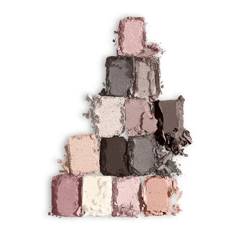 Maybelline New York The Blushed Nudes Paleta de Sombras de Ojos  12 sombras colores nude y rosas, 9,6 g