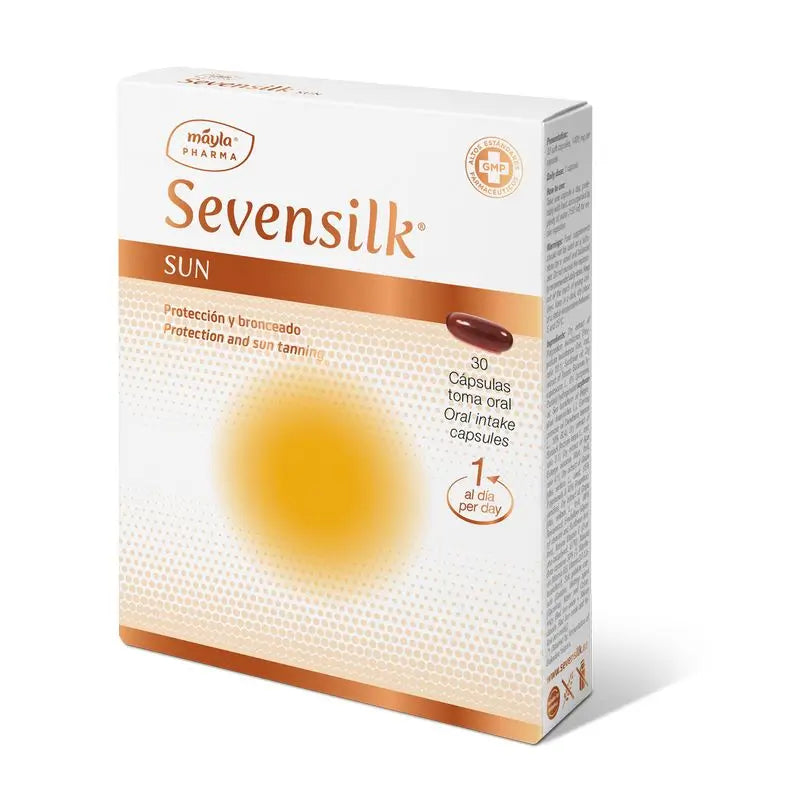 Mayla Pharma Sevensilk Sun , 30 cápsulas