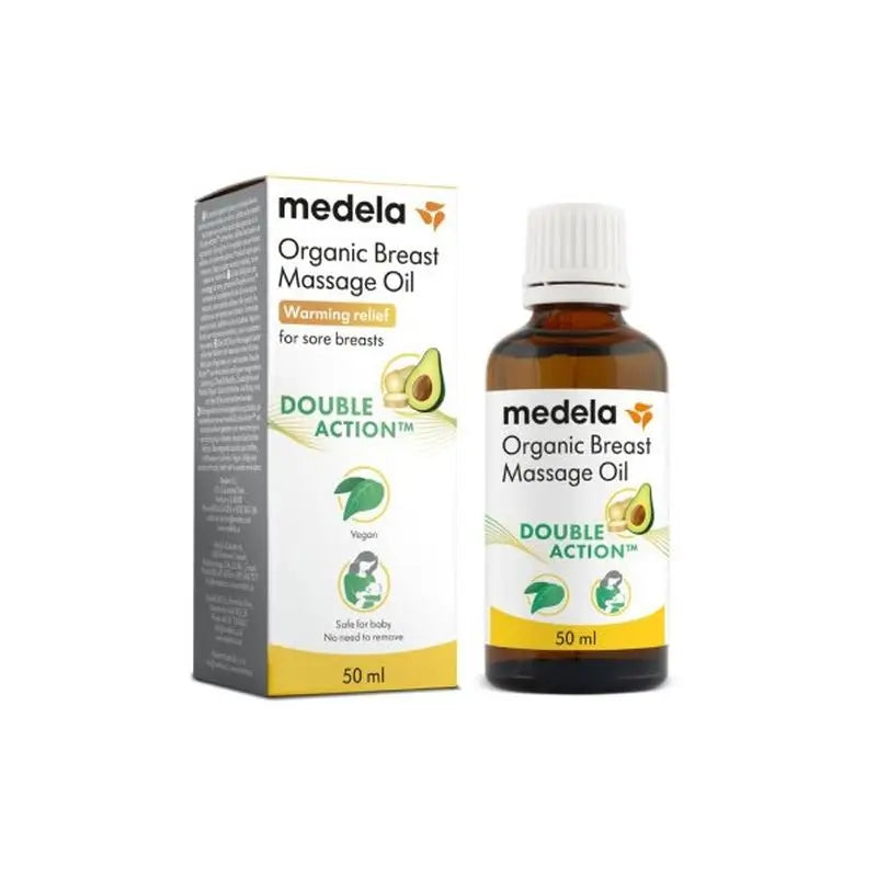 Medela Aceite Orgánico Y Vegano Para Masaje De Pecho ,  50Ml  