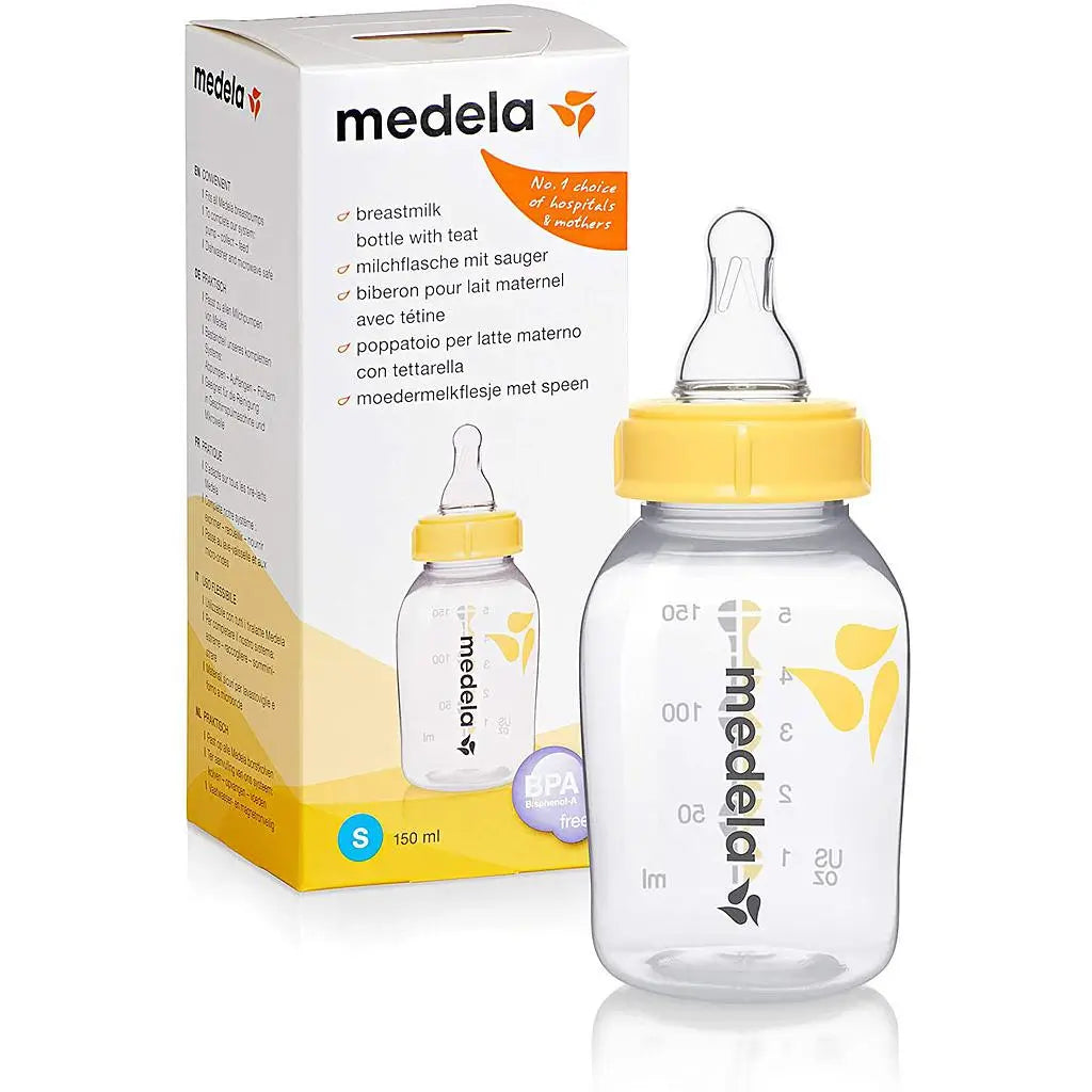 Medela Biberón 150 Ml Con Tetina - S