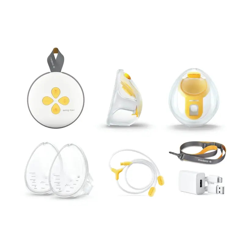 Medela Swing Maxi Hands Free, Extractor Eléctrico Doble, 1 unidad