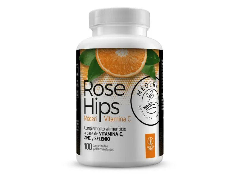 Mederi Nut Rose Hips+Zn+Se, 100 Comrpimidos      