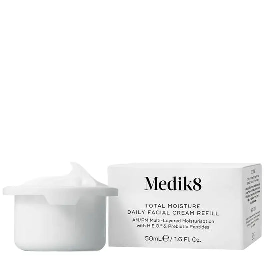 Medik8 Total Moisture Daily Facial Cream Refill Repuesto, 50 ml