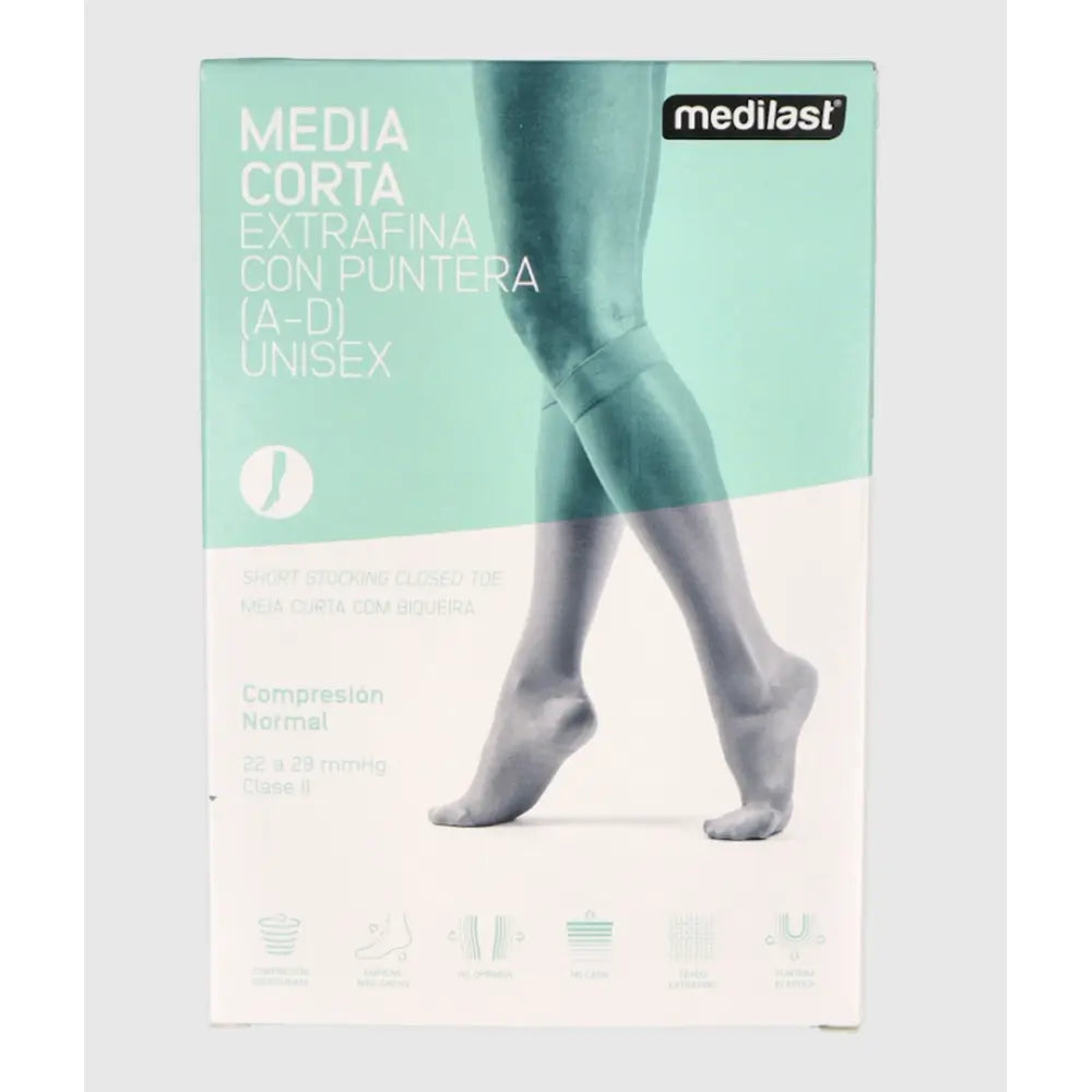 Medilast Media Corta Beig Talla Mediana