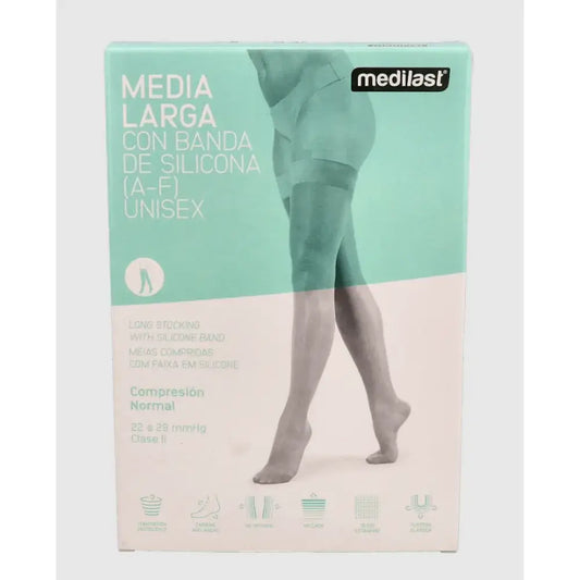 Medilast Media Larga Negra Blond Pequeña R110