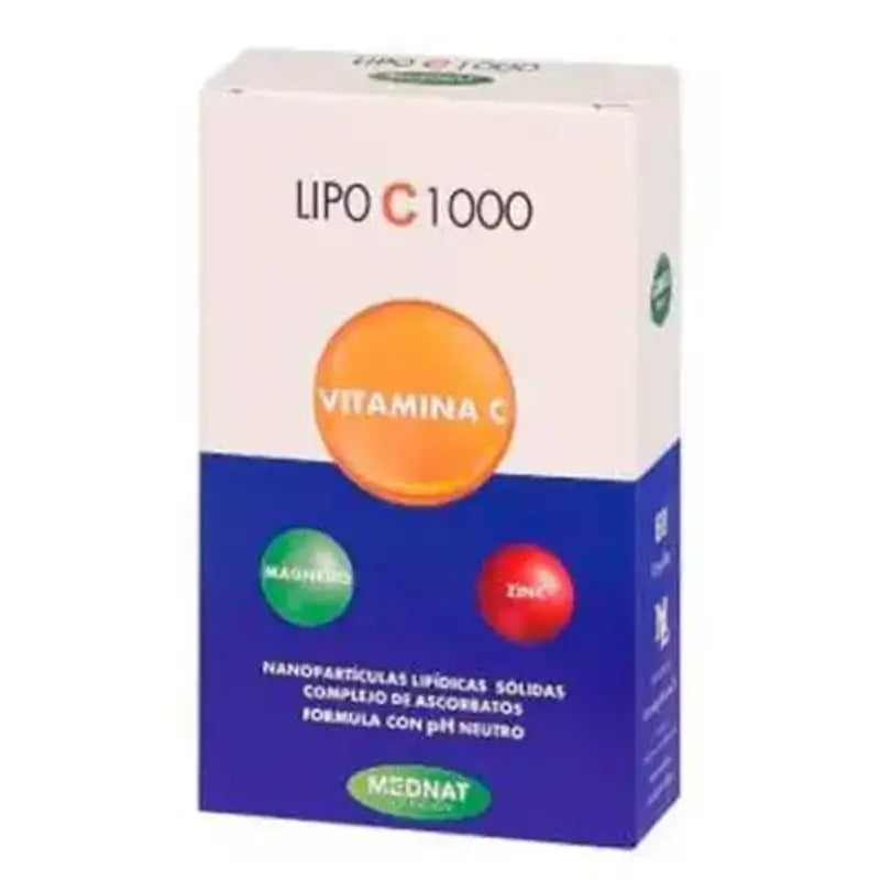 Mednat Lipo C 1000 Vitamina C Liposomada 60Cap.