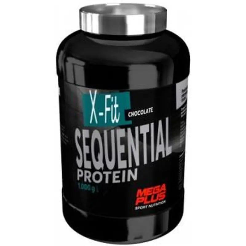 Mega Plus X-Fit Sequencial Protein Chocolate 1Kg.