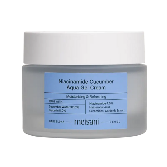 Meisani Niacinamide Cucumber Aqua Gel Crema, 50 ml