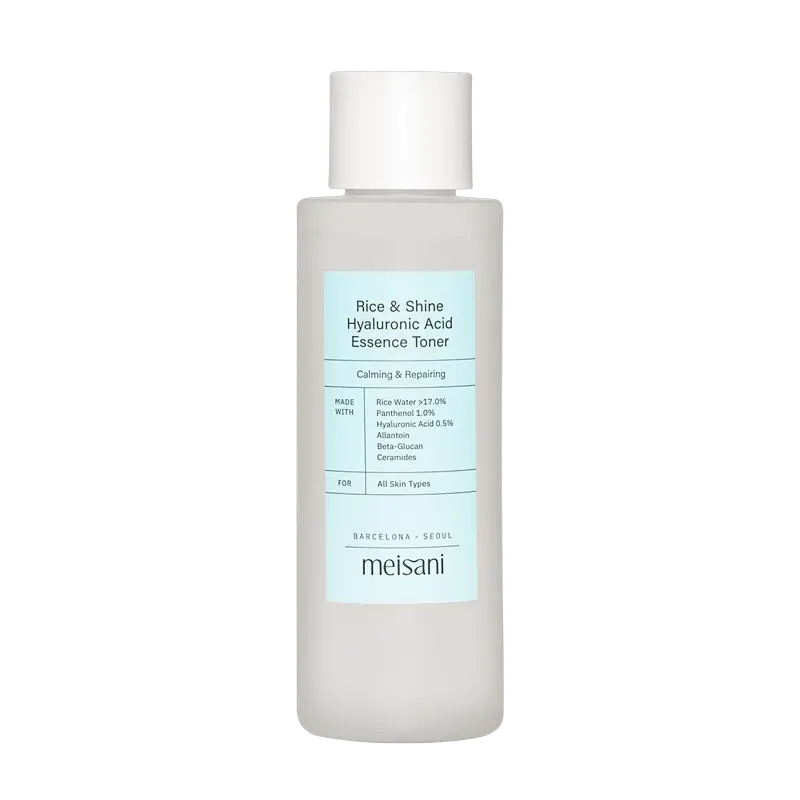 Meisani Rice And Shine Hyaluronic Acid Esencia Tónico, 150 ml