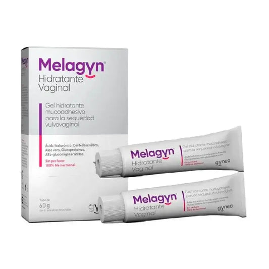 Melagyn Hidratante Vaginal Gel Pack 2 x 60 gr