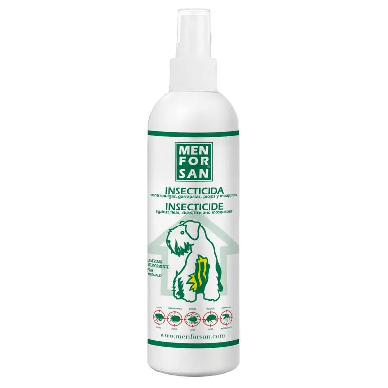 Menforsan Insecticida Perros con Tetrametrina y Permetrina 500 ml