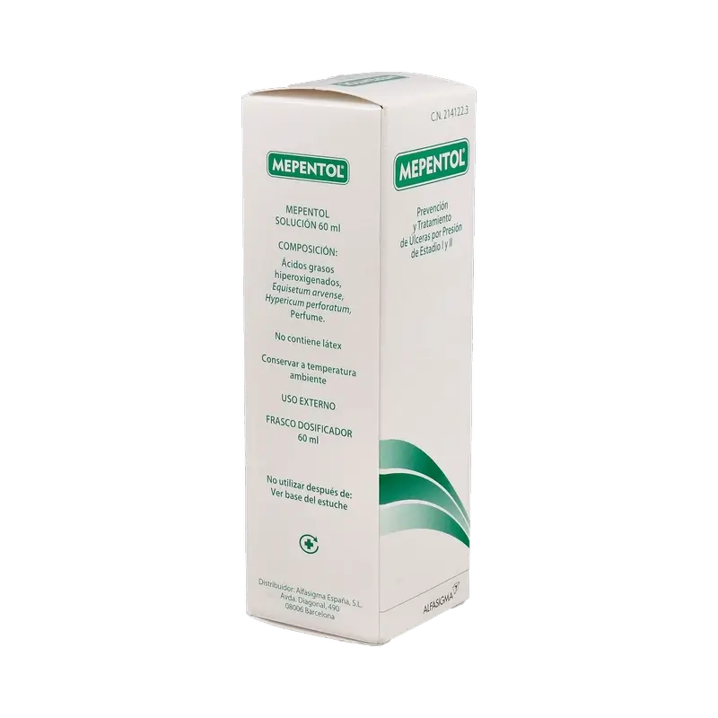 Mepentol Pulverizador para Úlceras 60 ml