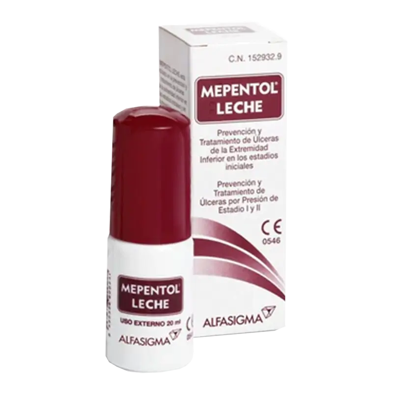 Mepentol Leche Emulsión Para Úlceras 20 ml