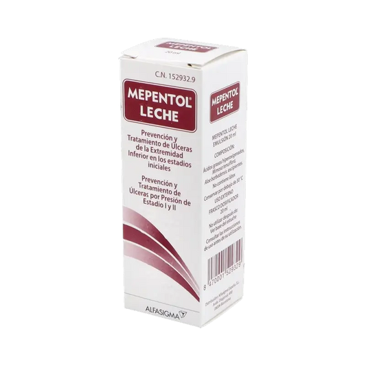 Mepentol Leche Emulsión Para Úlceras 20 ml