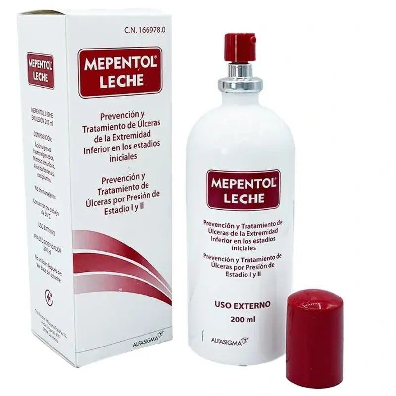 Mepentol Leche Emulsión Para Úlceras 200 ml