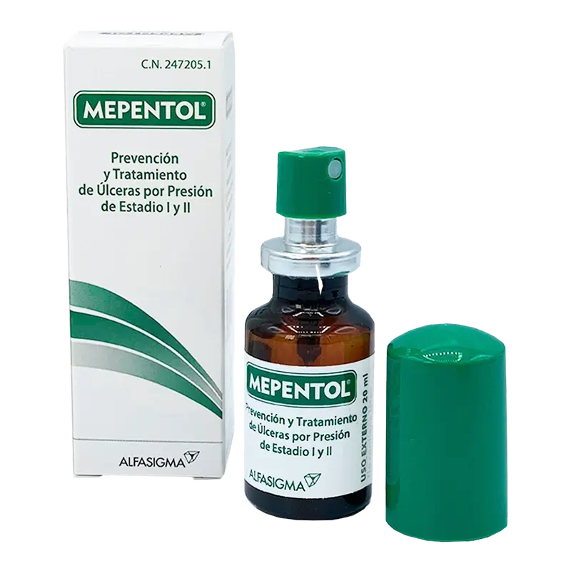 Mepentol Pulverizador para Úlceras 20 ml