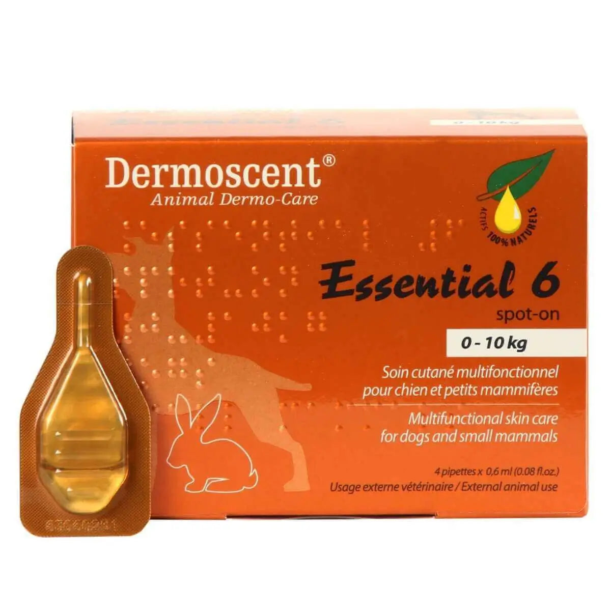 Merial Dermoscent Essencial Perros 0-10 Kg 4 Pipetas