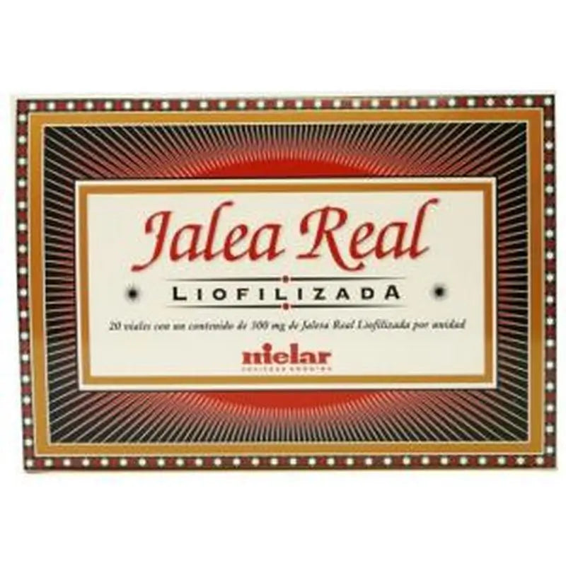 Mielar Jalea Real Liofilizada 300Mg. 20Viales