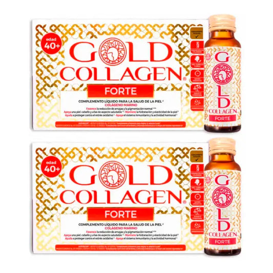 Minerva Gold Collagen Forte Pack 2 x 10 x 50 ml