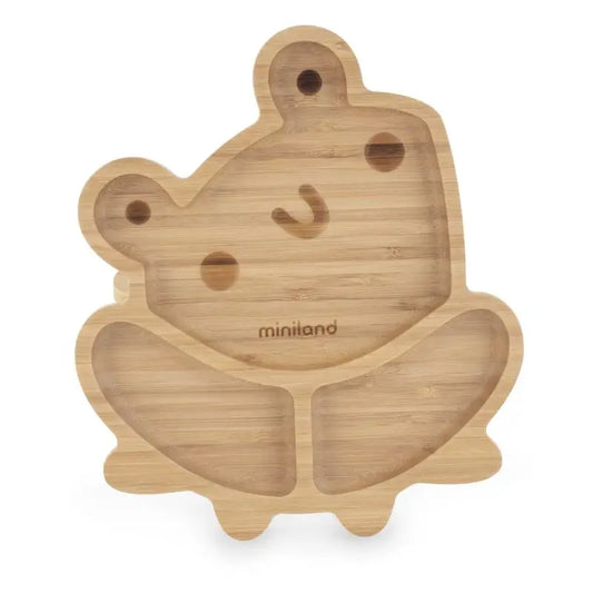 Miniland Wooden Plate Frog