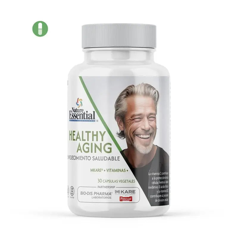 Mkare Healthy Aging Envejecimiento Saludable, 30 cápsulas vegetales