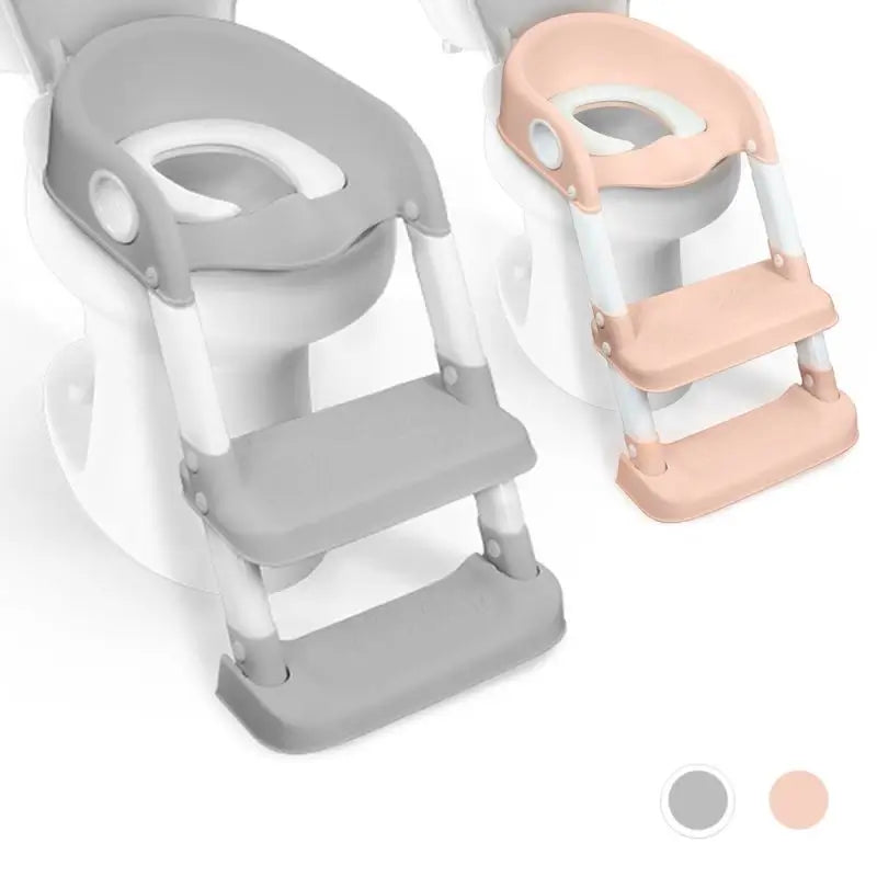 Mobiclinic Asiento Inodoro Infantil Plegable Lala Gris Y Blanco