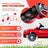 Mobiclinic Coche Eléctrico Turbo Rojo