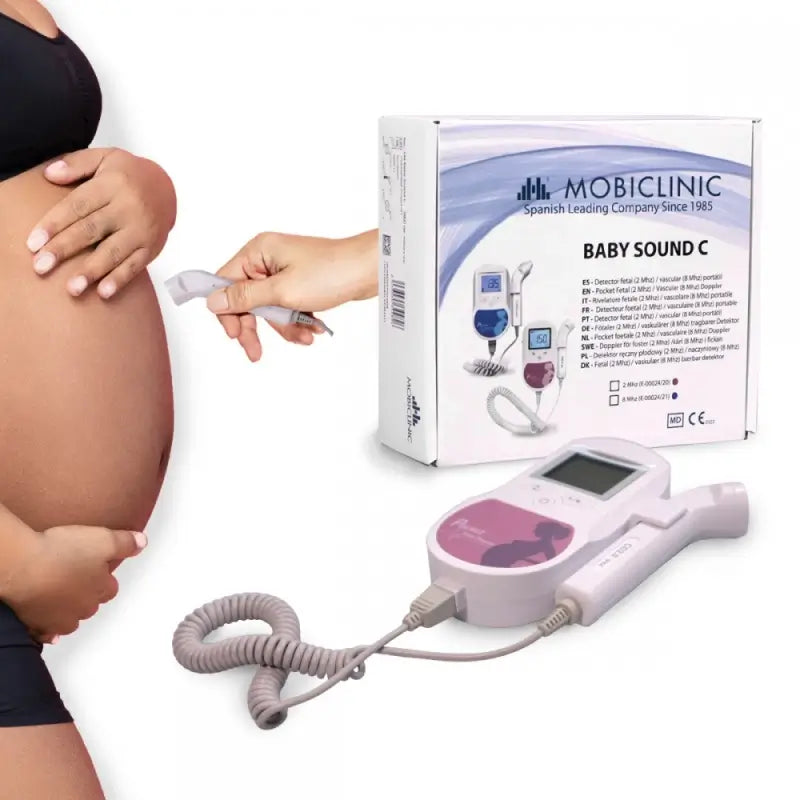 Mobiclinic Doppler Fetal - 2Mhz - Portátil - Baby Sound C