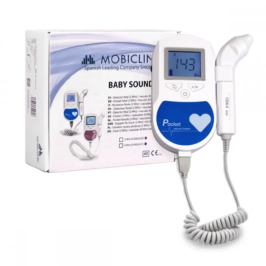 Mobiclinic Doppler Vascular - 8 Mhz - Portátil - Baby Sound C