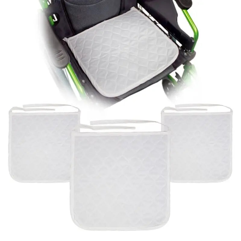 Mobiclinic Pack De 3 Empapadores Reutilizables Para Silla De Ruedas, 40 X 38 Cm 